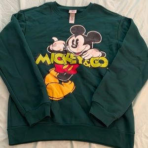 Mickey Mouse Pullover Sweatshirt for Men – Mickey & Co. Adult Medium